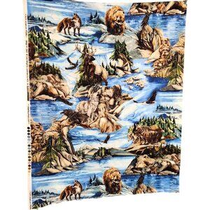 North American Wildlife Fabric By Jody Bergsma For Robert Kaufman